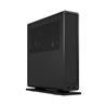 FRACTAL DESIGN Ridge Black Mini-ITX Slim Small Form Factor Console PC Case with PCIe 4.0 Riser