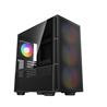 DeepCool CH560 ATX Airflow case, 3x Pre-Installed 140mm ARGB Fans, Black