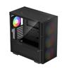 DeepCool CH560 ATX Airflow case, 3x Pre-Installed 140mm ARGB Fans, Black