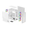 DeepCool CH560 Digital ATX Airflow case, 3x Pre-Installed 140mm ARGB Fans, White(Open Box)