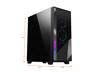 GIGABYTE AORUS C500 GLASS - Black Mid Tower PC Gaming Case, Tempered Glass, USB Type-C, 4x ARBG Fans Included (GB-AC500G ST)