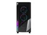 GIGABYTE AORUS C500 GLASS - Black Mid Tower PC Gaming Case, Tempered Glass, USB Type-C, 4x ARBG Fans Included (GB-AC500G ST)