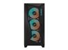 GIGABYTE C301 GLASS - Mid Tower PC Gaming Case, Tempered Glass, USB Type-C, 4x ARBG Fans Included (GB-C301G)(Open Box)