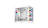 DeepCool CG530 4F WH ATX Panoramic case, White, 4x Pre-installed PWM ARGB fans