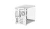 DeepCool CG530 4F WH ATX Panoramic case, White, 4x Pre-installed PWM ARGB fans