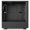 NZXT H510 Compact Mid-Tower ATX Case - Matte Black/Black