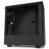 NZXT H510 Compact Mid-Tower ATX Case - Matte Black/Black