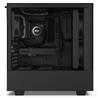 NZXT H510 Compact Mid-Tower ATX Case - Matte Black/Black