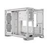 CORSAIR 2500X Micro ATX Dual Chamber PC Case, White