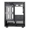 SilverStone Lucid 04 Panoramic Micro ATX Tower Black