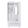 SilverStone Lucid 04 Panoramic Micro ATX Tower White