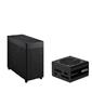 ASUS Prime AP201 MicroATX Mesh Small Tower Case - Black + CORSAIR RM850e PSU
