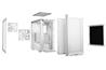 be quiet! Pure Base 501 Airflow Window ATX PC Case, White