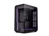 SSUPD Xhuttle Boîtier de jeu ATX Mid Tower noir, double chambre, verr