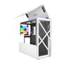 AZZA CAST White 808M-W Unlimited Tower ATX Gaming Computer Case,