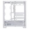 ASUS A31 ATX Mid-Tower Gaming Case, Dual-sided tempered glass, White