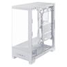 ASUS A31 ATX Mid-Tower Gaming Case, Dual-sided tempered glass, White