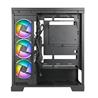 AZZA COVE Black 570B Mid Tower ATX Gaming Computer Case, Bac