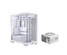 CORSAIR 3500X Case, White + RM850e White PSU