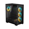 GIGABYTE C500 PANORAMIC STEALTH PC Case, Black