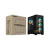 GIGABYTE C500 PANORAMIC STEALTH PC Case, Black