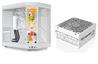 HYTE Y70 Touch Infinite , Snow White PC Case + Super Flower Leadex VII 1000W, White Power Supply