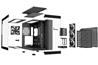 be quiet! LIGHT BASE 900 FX Full Tower Case, 4 Pre-installed ARGB Fans, Black