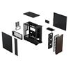 FRACTAL DESIGN North XL EATX ATX mATX Mid Tower PC Case - Charcoal Black Chassis with Walnut Front and Mesh Side Panel