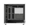 FRACTAL DESIGN North XL EATX ATX mATX Mid Tower PC Case - Chalk White Chassis with Oak Front and Clear TG Side Panel