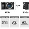 Sony Alpha a6400 Mirrorless Camera with 18-135mm Lens (ILCE-6400M)