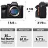 Sony Alpha7R IV ILCE-7RM4A Digital Camera (Body Only) | 61 MP | 4K30fp