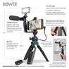 Bower Deluxe Photo Vlogger Kit w/ LED, Mic & Remote(Open Box)