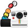 Polaroid Now+ i-Type Instant Film Camera w/ Bonus Lens Filters (White)