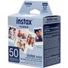 FUJIFILM Instax Mini Instant Film - Single Pack 50 Exposures (White)