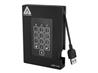 APRICORN AEGIS PADLOCK FORTRESS - HARD DRIVE - 1 TB - USB 3.0