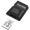 SanDisk High Endurance microSD 64GB 100/40MB/s U3 V30 C10   White