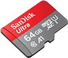 SanDisk Ultra microSD 64GB 140MB/s C10 UHS U1 A1 Card+Adapter Silver