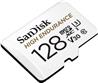 SanDisk High Endurance microSD 128GB 100/40MB/s U3 V30 C10   White