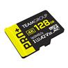 TeamGroup PRO+ 128GB MicroSDXC UHS-I U3 A2 V30 Up to 160 MB/s and 110 MB/s w/Adapter