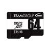 TeamGroup 64GB microSDXC UHS-I/U1 Class 10 Memory Card with Adapter