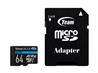 Team Group Elite A1 64GB microSDXC 4K A1 High Speed Flash Memory Card(Open Box)