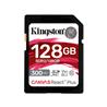 KINGSTON Canvas React Plus 128GB Class 10, UHS-II, U3, V90 300MB/s Read, 260MB/s Write