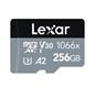 Lexar Professional 1066x 256GB UHS-I Micro SDXC  with Adapterr(Open Box)