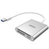 UNITEK USB 3.0 to Multi-In-One Aluminium Card Reader w/USB-C Adaptor