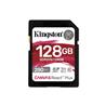 Kingston Canvas React Plus 128 Go SDXC UHS-II U3 V60 C10 - Carte SD