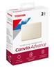 Toshiba Canvio 2TB  Advance Portable External Hard Drive USB3.0 White