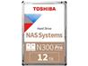 Toshiba N300 Pro 12TB NAS Internal Hard Drive 7200RPM  SATA 3.0