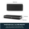 Vantec M.2 NVMe SSD vers USB 3.1 Gen 2x1 Type C Syncable RGB Enclosure