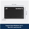 Vanetec NexStarG 2.5” SATA III to USB 3.2 Gen1 SSD/HDD Enclosure