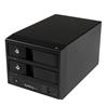 StarTech 2 Bay USB 3.0 / eSATA Dual-Bay Trayless 3.5" SATA III Hard Drive Enclosure with UASP |SATA 6 Gbps Hot-Swap HDD Enclosu